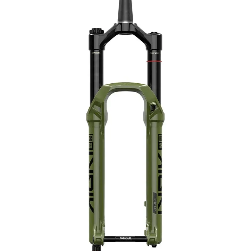 RockShox Lyrik Ultimate Charger 3.1 RC2 Suspension Fork - 27.5" 160 mm 15 x 110 mm 44 mm Offset Green D2