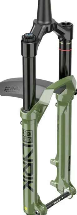 RockShox Lyrik Ultimate Charger 3 RC2 Suspension Fork - 27.5" 150 mm 15 x 110 mm 44 mm Offset Green D1