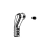 RockShox Rear Shock Compression Knob - Super Deluxe A1-B2 (2017+)