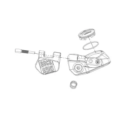 RockShox Reverb AXS Lever/Paddle Kit (w/Spring & Pin)