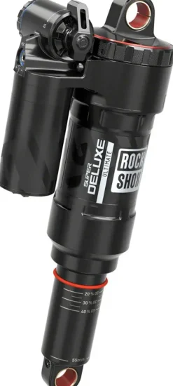 RockShox Super Deluxe Ultimate RC2T Rear Shock - 230 x 65mm Linear Reb/LComp 380lb L/O Std C1 YT Capra 29 2018+