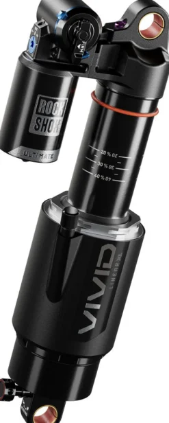 RockShox Vivid Ultimate RC2T Rear Shock - 230 x 62.5 mm Linear XL Air 2 Tokens Reb 55 / Comp 34 L/O 45 Standard D1