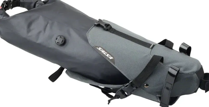 Salsa EXP Series Saguaro Seat Bag - Medium Gray