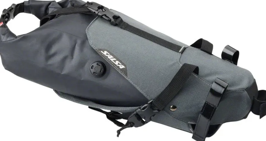 Salsa EXP Series Saguaro Seat Bag - Medium Gray