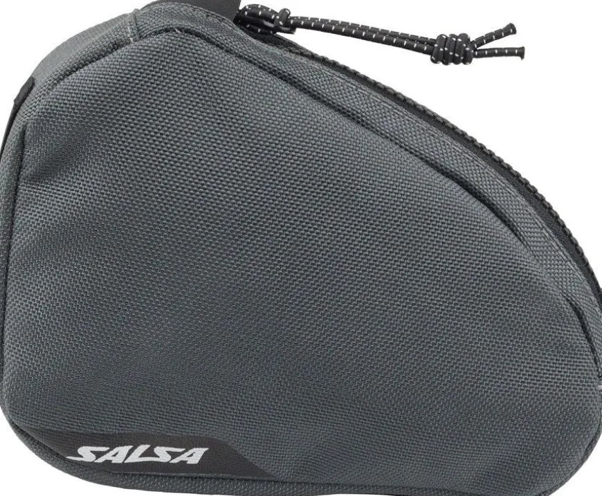 Salsa EXP-R Series Cattail Rear Top Tube Bag - Gray