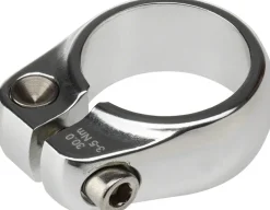 Salsa Lip-Lock Seatpost Clamp - 30.0mm Bolt-On Silver