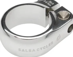 Salsa Lip-Lock Seatpost Clamp - 30.0mm Bolt-On Silver