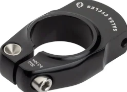 Salsa Rack-Lock Seatpost Clamp - 30.0mm Bolt-On Black
