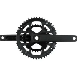 SAMOX G3 Bicycle Crankset - 175mm, 10-11 Speed, 46/30t, 104/64bcd, 24mm Spindle