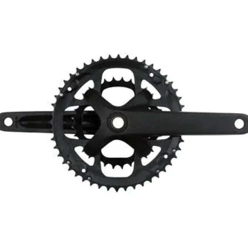 SAMOX G3 Bicycle Crankset - 170mm, 10-11 Speed, 46/30t, 104/64bcd, 24mm Spindle