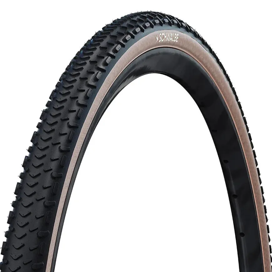 Schwalbe G-One RX Tire - 700 x 40 Tubeless Folding BLK/Transparent Evolution Line Pro Addix Race