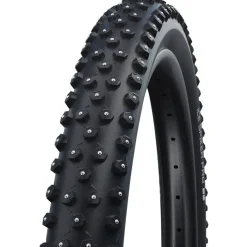 Schwalbe Ice Spiker Pro Winter-Studded Bike Tire - 26 x 2.1, Clincher, Wire, Black, Performance, RaceGuard, Winter, 361 Studs