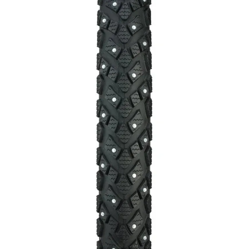 Schwalbe Marathon Winter Plus Winter-Studded Bike Tire - 26 x 1.75, Clincher, Wire, Black, SmartGuard, Winter