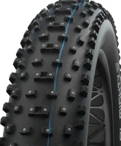 Schwalbe Al Mighty Tire, Evolution Line Addix Speed Grip Super Ground E-25 Studded - 26 x 4.8