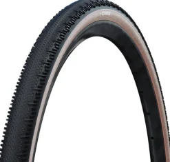 Schwalbe G-One RS Tire - 700 x 50 Tubeless Folding BLK/Transparent Evolution Line Pro Addix Race