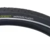 Schwalbe Green Marathon Tire - 27.5 x 1.65 Clincher Wire BLK/Reflective Performance Line GreenGuard TwinSkin Addix