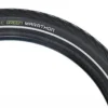 Schwalbe Green Marathon Tire - 26 x 2.00 Clincher Wire BLK/Reflective Performance Line GreenGuard TwinSkin Addix