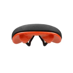SDG Bel-Air V3 Max Saddle Lux-Alloy Rails Black/Orange