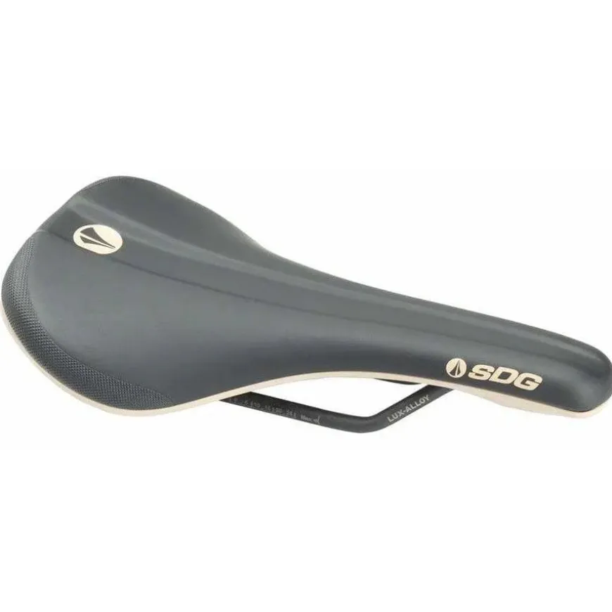 SDG Components Bel-Air V3 Lux-Alloy Saddle 260 x 140mm Unisex 236g Black/Tan
