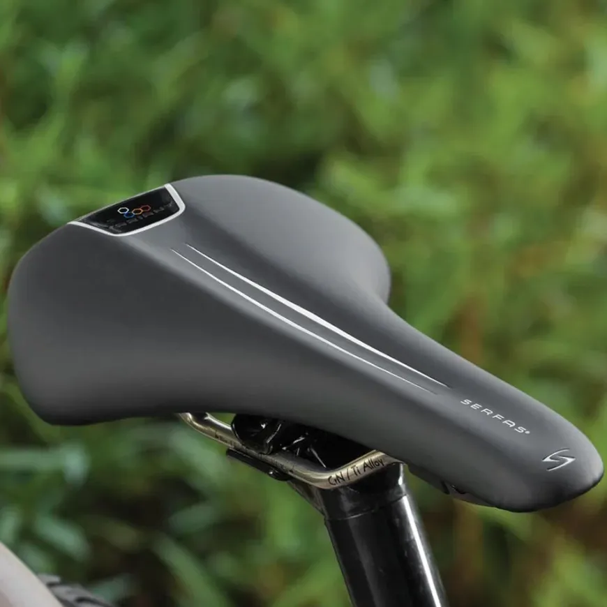 Serfas VAR-1 Adjustable Flex Ti Rails Bike Saddle (155mm)