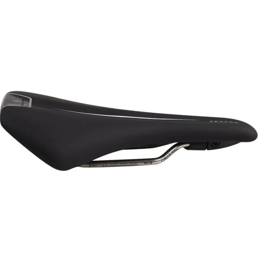 Serfas VAR-1 Adjustable Flex Ti Rails Bike Saddle (155mm)