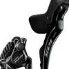 Shimano 105 105 ST-R7120-R Shift/Brake Lever BR-R7170 Hydraulic Disc Brake Caliper - Right/Rear 12-Speed Flat Mount BLK
