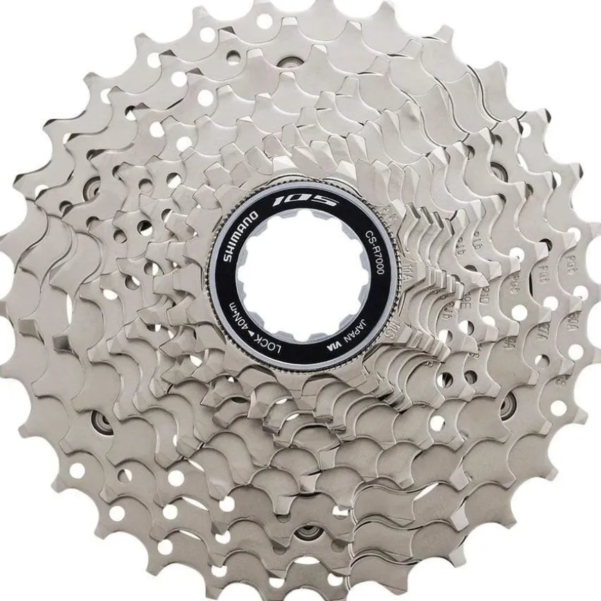 Shimano 105 CS-HG700-11 Cassette - 11 Speed 11-34t Silver