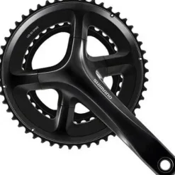 Shimano 105 FC-RS520 Crankset - 172.5mm 12-Speed 50/34t 110 Asymmetric BCD Hollowtech II Spindle Interface BLK