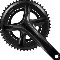 Shimano 105 FC-RS520 Crankset - 170mm 12-Speed 50/34t 110 Asymmetric BCD Hollowtech II Spindle Interface BLK