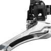 Shimano 105 FD-R7100-BL Front Derailleur - 12-Speed Double 34.9mm Band Clamp Down-Swing Down-Pull 52t Max