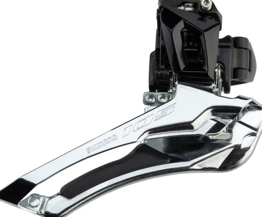 Shimano 105 FD-R7000-BSML Front Derailleur - 11-Speed Double 31.8mm Clamp Band Down-Swing Front Derailleur BLK