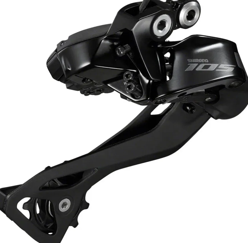 Shimano 105 RD-R7150E Di2 Rear Derailleur - 12-Speed For 2x12 Speed Direct Mount BLK