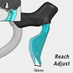 Shimano 105 ST-R7170-L Di2 Shift/Brake Lever - Left 2x Black