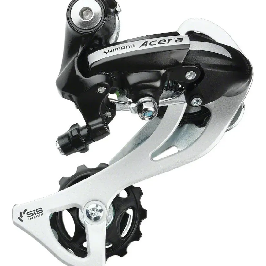 Shimano Acera RD-M360-SGS Bicycle Rear Derailleur - 7, 8 Speed, Long Cage