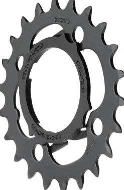 Shimano Alivio M4000 Chainring - 22t 64 BCD 4-Bolt 9-Speed Black