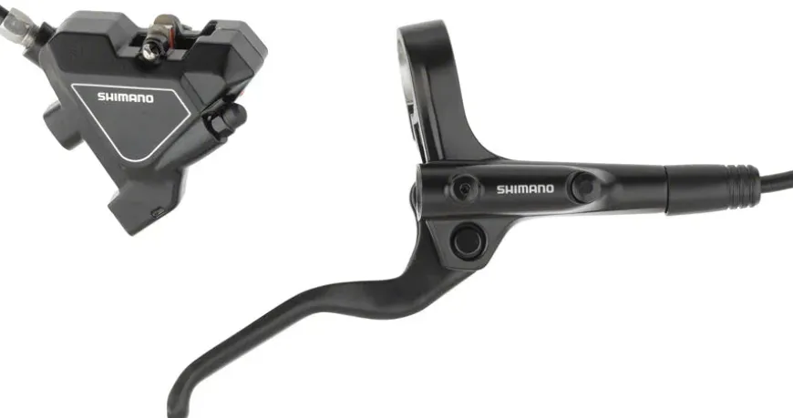 Shimano Altus BL-MT201/BR-UR300 Disc Brake Lever - Rear Hydraulic Flat Mount Resin Pads BLK