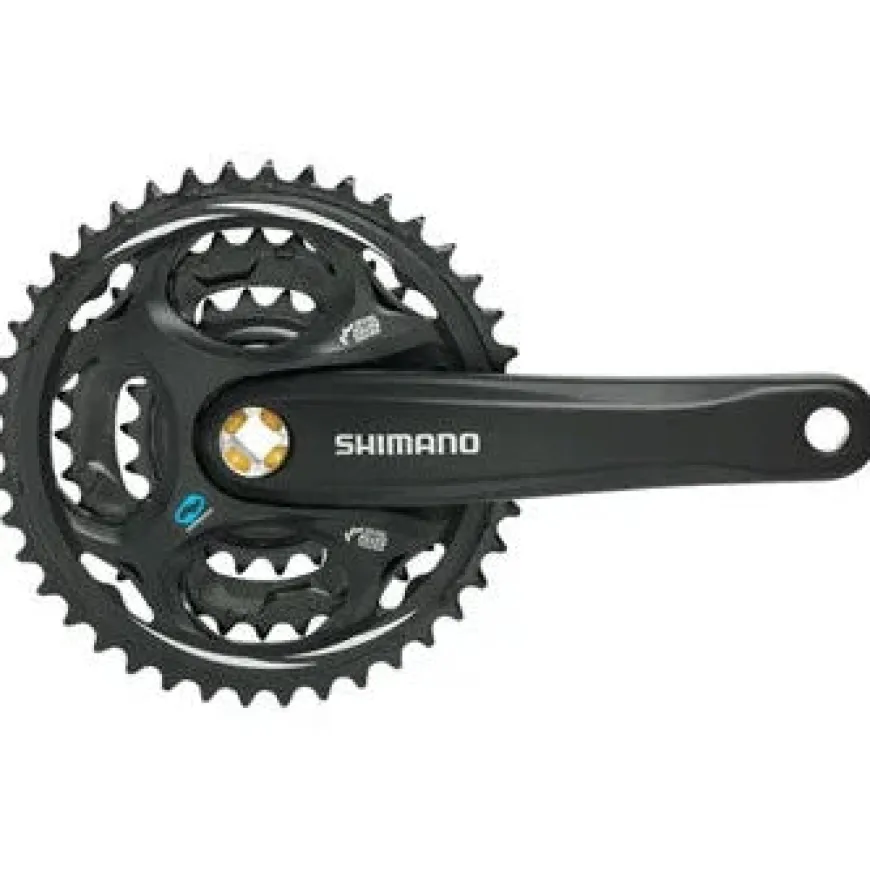 Shimano Altus FC-M311 Crankset - 170mm 7/8-Speed 42/32/22t Riveted Square Taper JIS Spindle Interface