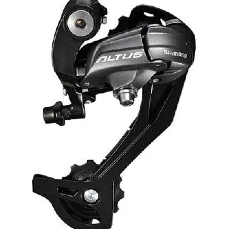 Shimano Altus RD-M370-SGS Rear Derailleur - 9 Speed, Long Cage