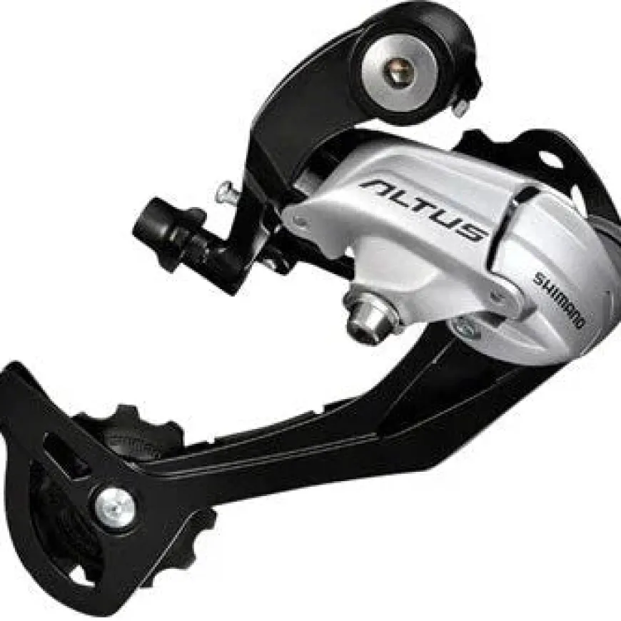 Shimano Altus RD-M370-SGS Rear Derailleur - 9 Speed, Long Cage