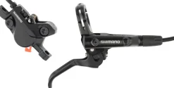 Shimano BR-MT500 Disc Brake BL-MT501 Lever - Rear Hydraulic 2-Piston Post Mount BLK