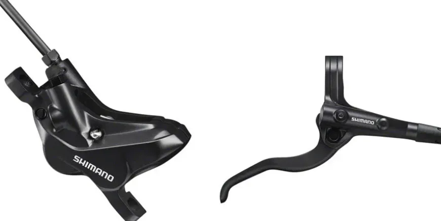 Shimano BR-MT420 Disc Brake BL-MT401 Lever - Rear Hydraulic 4-Piston Post Mount BLK