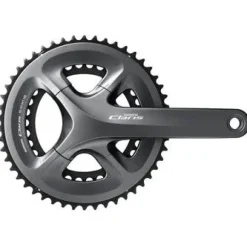 Shimano Claris FC-R2000 Crankset - 165mm 8-Speed 50/34t 110 BCD Hollowtech II Spindle Interface BLK