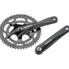 Shimano Claris FC-RS200 Crankset - 170mm 8-Speed 50/34t 110 BCD Square Taper JIS Spindle Interface BLK