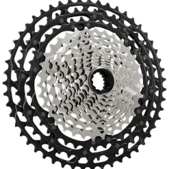 Shimano CS-M9101-12 Cassette - 12-Speed 10-51t Black/Gray Micro Spline