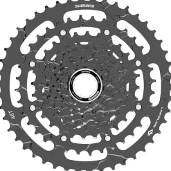 Shimano CUES CS-LG400-9 Cassette - 9-Speed 11-46t LINKGLIDE Black