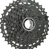 Shimano CUES CS-LG400-9 Cassette - 9-Speed 11-36t LINKGLIDE Black