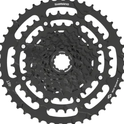 Shimano CUES CS-LG300-9 Cassette - 9-Speed 11-46t LINKGLIDE Black