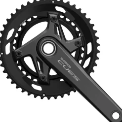 Shimano CUES FC-U6030-2 Crankset - 172.5mm 9/10-Speed 46/32t Asymmetric 110 BCD