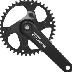 Shimano CUES FC-U4000-1 Crankset - 170mm 9/10/11-Speed 42t Riveted Square Taper JIS Spindle Interface BLK