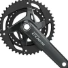 Shimano CUES FC-U8000-2 Crankset - 175mm 11-Speed 46/32t Asymmetric 96 BCD Hollowtech II BLK